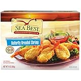 Sea Best 21/25 Butterfly Breaded Shrimp, 10 Ounce