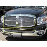 02-05 Dodge Ram 2pc Upper + 1pc Bumper Combo Billet Grille by AR