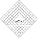 Bloc Loc~Half Square Triangle Ruler Set #5-4.5"5.5",6.5", Acrylic Ruler