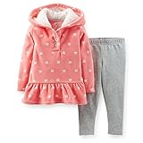 Carter's （カーターズ）マイクロフリース トップ＆レギンス 2点セット：2-Piece Microfleece Top & Legging Set 18M 正規タグ保証