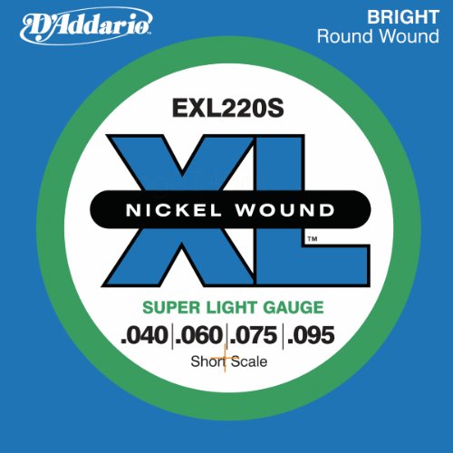 D\'Addario EXL220S Basssaitensatz Short 0,10 cm - 0,24 cm (.040 - .095 Zoll) Preisvergleich