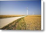 Wind Turbine, Humberside, England Canvas Print / Canvas Art - Artist John Short