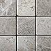 Silverado Gray 2X2 Marble Tumbled Mosaic Tile