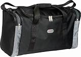 5 Cities® world's lightest (only 0.5kg!) Cabin Size holdall -fits Ryan Air/Easy Jet 55 x 40 x x 20 -flight bag. Actual dimension 54x30x20, Massive 32l Capacity - The ultra light carry on cabin bag! Black - 'Right Size, Right Weight, Right Price!' - LuggageTravelBags