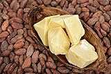 Raw Organic Cocoa Butter Wafers, Unrefined, Non-Deodorized, Food Grade, Fresh, Excellent For Cooking and Skincare (4 ounce)