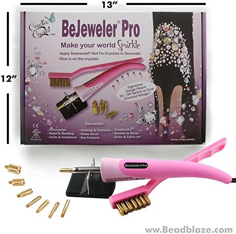Creative Crystal Bejeweler Pro Embellishment & Rhinestone Applicaotr Tool , New & Redesigned