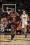 Miami Heat v Cleveland Cavaliers: J.J. Hickson and Zydrunas Ilgauskas Photographic Poster Print by David Liam Kyle, 24x36
