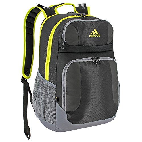 adidas Climacool Team Strength Backpack, Black/Shock Slime/Deepest Space, One Size