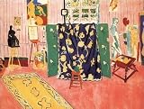 Completely Handpainted HQ Reproduction Painting - by Matisse, Repro-RP4756 Custom Order, Old Master's Classic Art, No Print, No Poster, No Giclee, Simply Painted by Hands, with Option to Paint from Any Other Favorite Photograph or Picture, Unframed, Size 21 x 26 inches