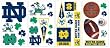 RoomMates RMK1065SCS University of Notre Dame Peel & Stick Appliques