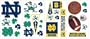 RoomMates RMK1065SCS University of Notre Dame Peel & Stick Wall Decals