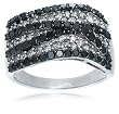Sterling Silver Black...
