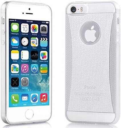 iPhone 6 Case Premium Sparkle Candy Colored Slim Fit Flexible TPU Case for Apple iPhone 6S / 6 (Silver)