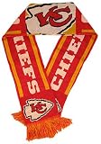 Team Beans Kansas City Chiefs Striped Scarf
