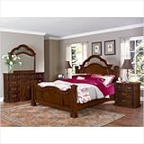 Wynwood 1760-90Q2 / 1760-90K2 / 1760-63 Terrassa Mansion Bedroom Set in Che ....