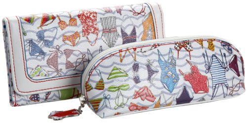 Sydney Love Sunny Days Wallet and Cosmetic Bag Set Case