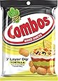 Combos 7 Layer Dip Tortilla Baked Snacks, 6.3 Ounce Bag (Pack of 12)