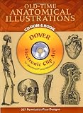 Old-Time Anatomical Illustrations CD-ROM and Book (Dover Electronic Clip Art)