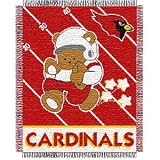 Arizona Cardinals Triple Woven Jacquard NFL Throw (Baby Series) by Northwest (36""x48"")