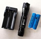 UltraFire 1000 Lumens CREE XM-L T6 LED Flashlight Torch+2x18650 Battery+Charger