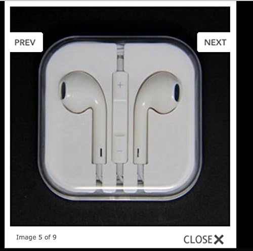 THREE NEW sets of Earbuds / Headphones w/ Volume control microphone for iPhone, iPad, and More!