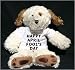 Search : Plush Dog (Dog Tired) toy with Happy April Fool's day