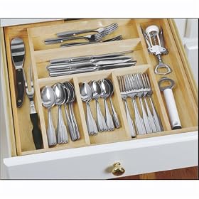 <b>Beechwood Expandable Drawer Organizer by Lipper International</b>
