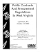 Books : Public Contracts And Procurement Regulations in West Virginia