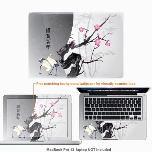 Protective Decal Skin Sticker for Macbook Pro 13 (release 2009) with 13.3 in screen case cover 2i_ Mcbkpro13-27