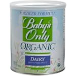 SAVE $9.92 - Babys Only Organic Toddler Formula, Dairy Iron Fortified, 12.7-Ounce Canisters (Pack of 3) $31.36