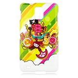 Talon Phone Case for Samsung i997 Infuse - Pirate Bay - AT&T - 1 Pack - Case - Retail Packaging - Green, Yellow, and Pink