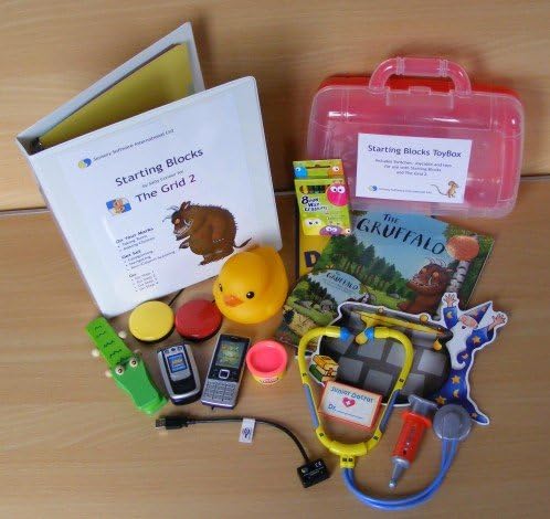 Toy Box for Starting Blocks