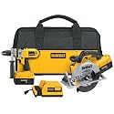 DeWalt DCX6200 Heavy-Duty 36V Nano Phosphate Lithium Ion Cordless Hammerdrill/Circular Saw Combo Kit