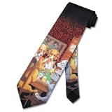 Dogs Playing Poker NeckTie Men's Neck Tie Brand NEW