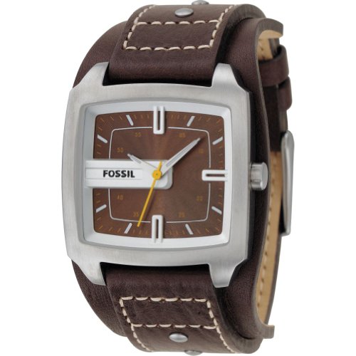 Fossil Fossil Men's Three-Hand Brown Dial Trend Watch