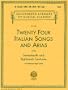 Twenty-Four Italian Songs & Arias of the Seventewenth and Eighteenth Centuries: Medium High Voice (Schirmer's Library of Musical Classics, Vol. 1722)