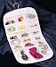 Whitney Design 37-Pocket Jewelry Organizer, White