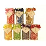 Gourmet Food : L'Ami Provencal Hard Candy 5.3 oz : Honey, Mint, Raspberry, Poppy, Citrus, Anise, Violet (Violette), Assortment of all 7