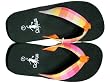 Corkey's Orange Yellow Plaid Sandles for Women