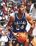 Jim Jackson Autographed Dallas Mavericks 8x10 Photo