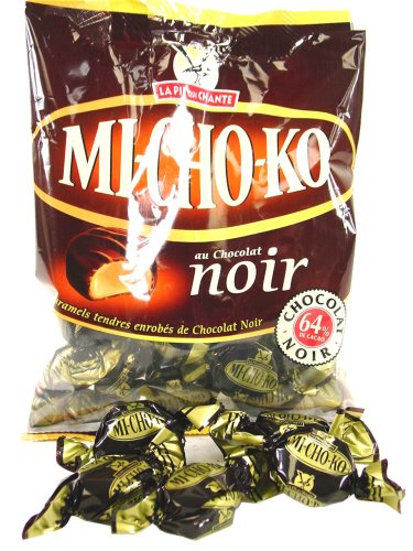 3 Pack Michoko Caramel Candies From France, 100 gr 3.5 oz bag by La Pie Qui Chante