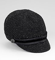 Per Una Knitted Sparkle Baker Boy Cap Per Una Knitted Sparkle Baker Boy Cap