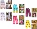 Bundle Monster 6 Pair Baby Leggings / Leg Warmers Mix Design Set for Girl