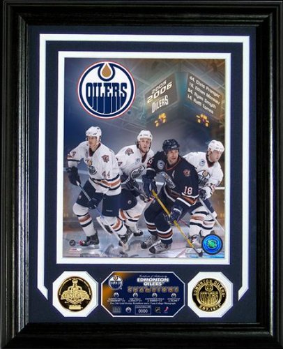 Buy Edmonton Oilers 2006 Western Conference Champion Photomint by No manufacturer