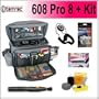 Tamrac 608 Pro System 8 Black + Camera Accessory Package