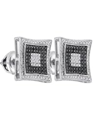 0.12CT-DIA MICRO-PAVE EARRINGS