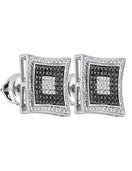 0.12CT-DIA MICRO-PAVE EARRINGS