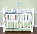 Riley 4 Piece Crib Bedding Set by Caden Lane Nursery