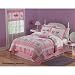 Fairy Princess Garden - Twin Quilt with Pillow Sham