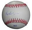 Ryan Bradley Autographed ROLB Baseball, San Francisco Giants, Proof Photo